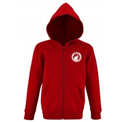 Gilet zippé capuche enfant